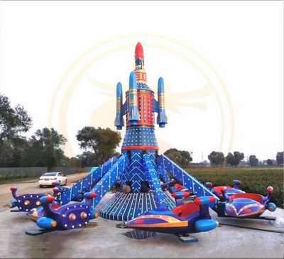 游樂場公園豪華自控飛機 戶外大型游樂設備旋轉升降飛機的魅力